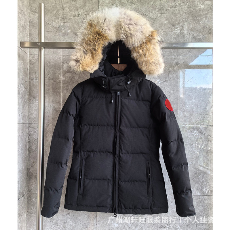 Cross-Border Chelsea Women's Foreign Trade down Jacket 04 Model Canadian Short Parka Coat