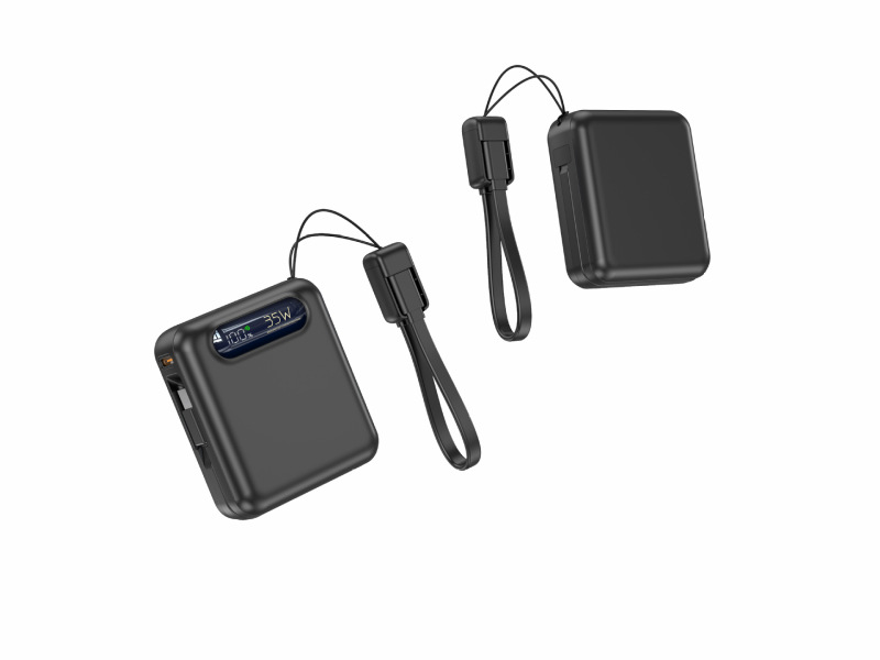 35W笔记本充电宝10000mAh自带线大功率移动电源powerbankPD快充|undefined
