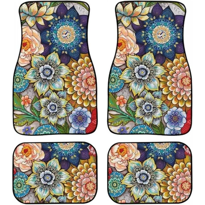 Avtomobil döşəmə paspasları – Cross-border JIT Amazon American-style crystal - 1-129-pattern-6-3344cmtwo-piece-set