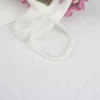 Plastic bracelet from pearl, 5mm