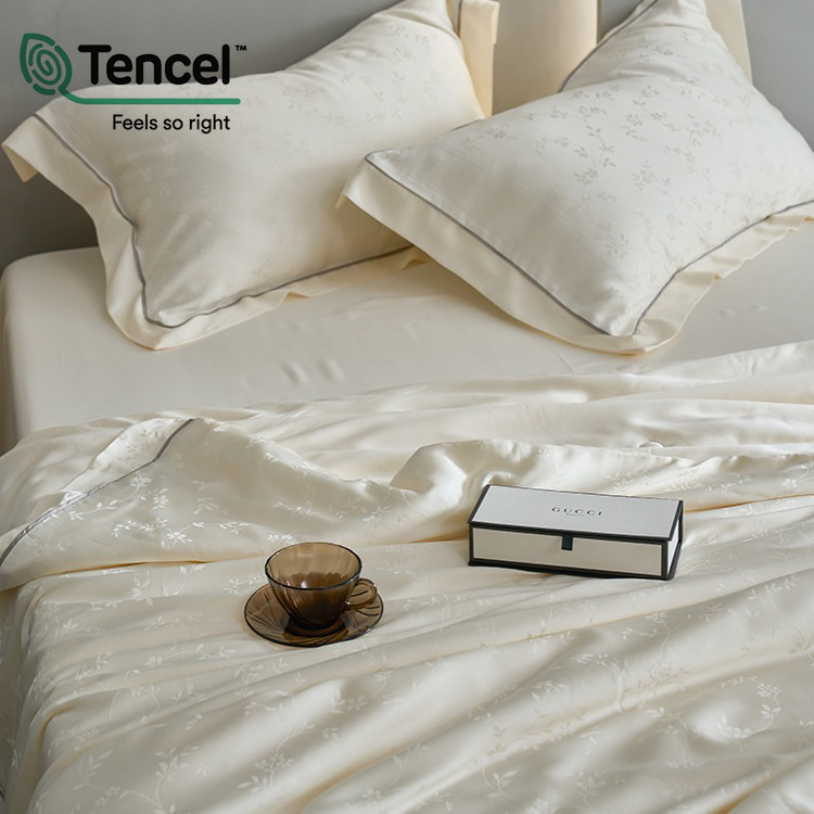 seda madre-bebé de clase A 100 ramas de orquídea de flores Jacquard de verano fresco por aire acondicionado núcleo cama cama cama tipo colcha impresión y teñido activo