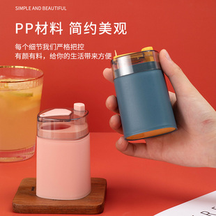 Automatic Pop-Up Toothpick Holder, High-End Household Personalized Creative Toothpick Box, Push-Type Portable Commercial Dental Floss Storage Jar