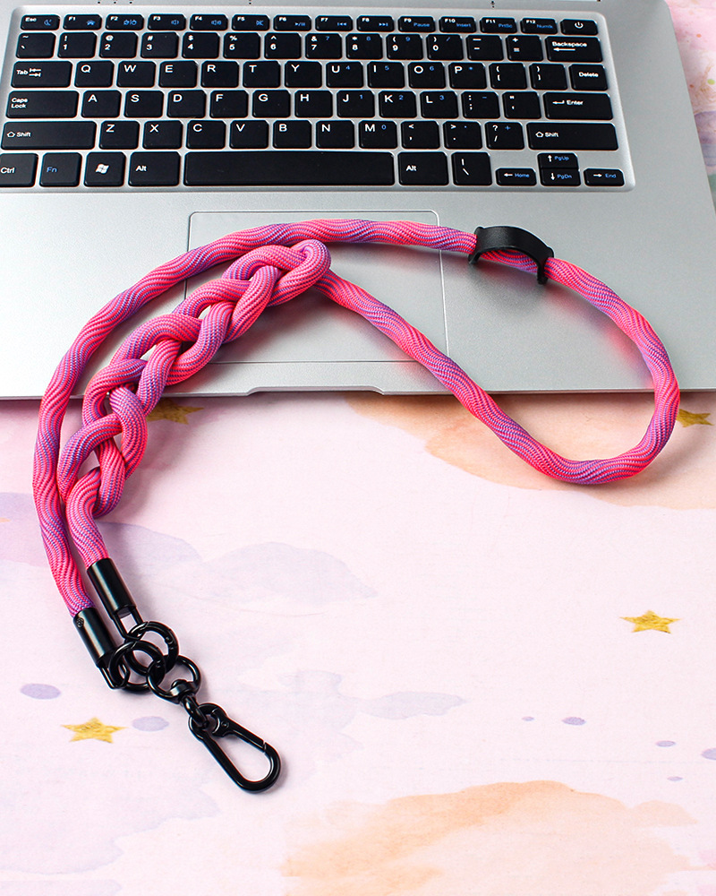 Mobile Phone Lanyard in Use