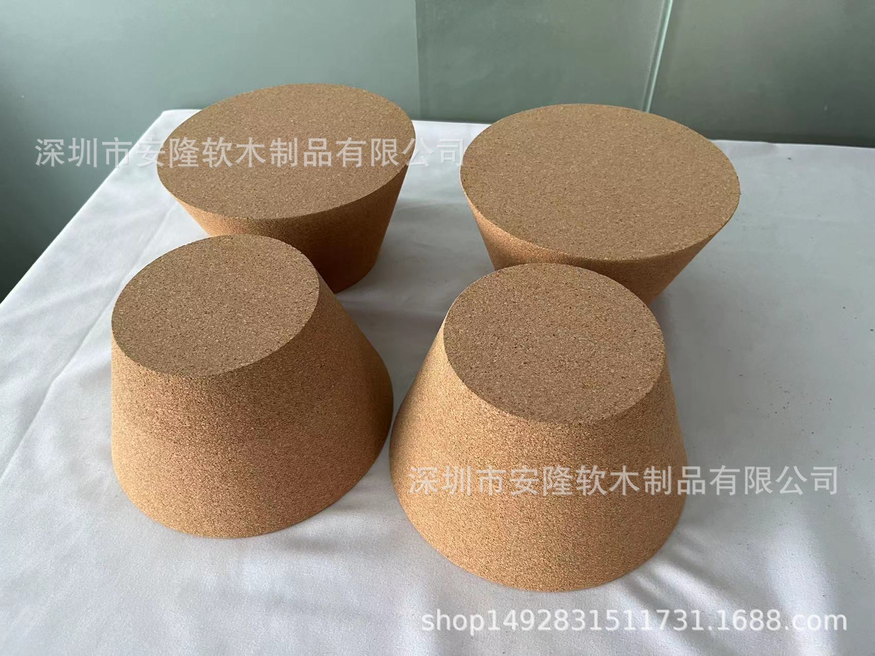 大尺寸软木锥形塞酒坛软木密封塞玻璃罐花果茶密封塞厂家直销酒瓶