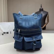 sai牛仔托特包女潮流休闲便携单肩包2026新款女包尼龙简约大容量