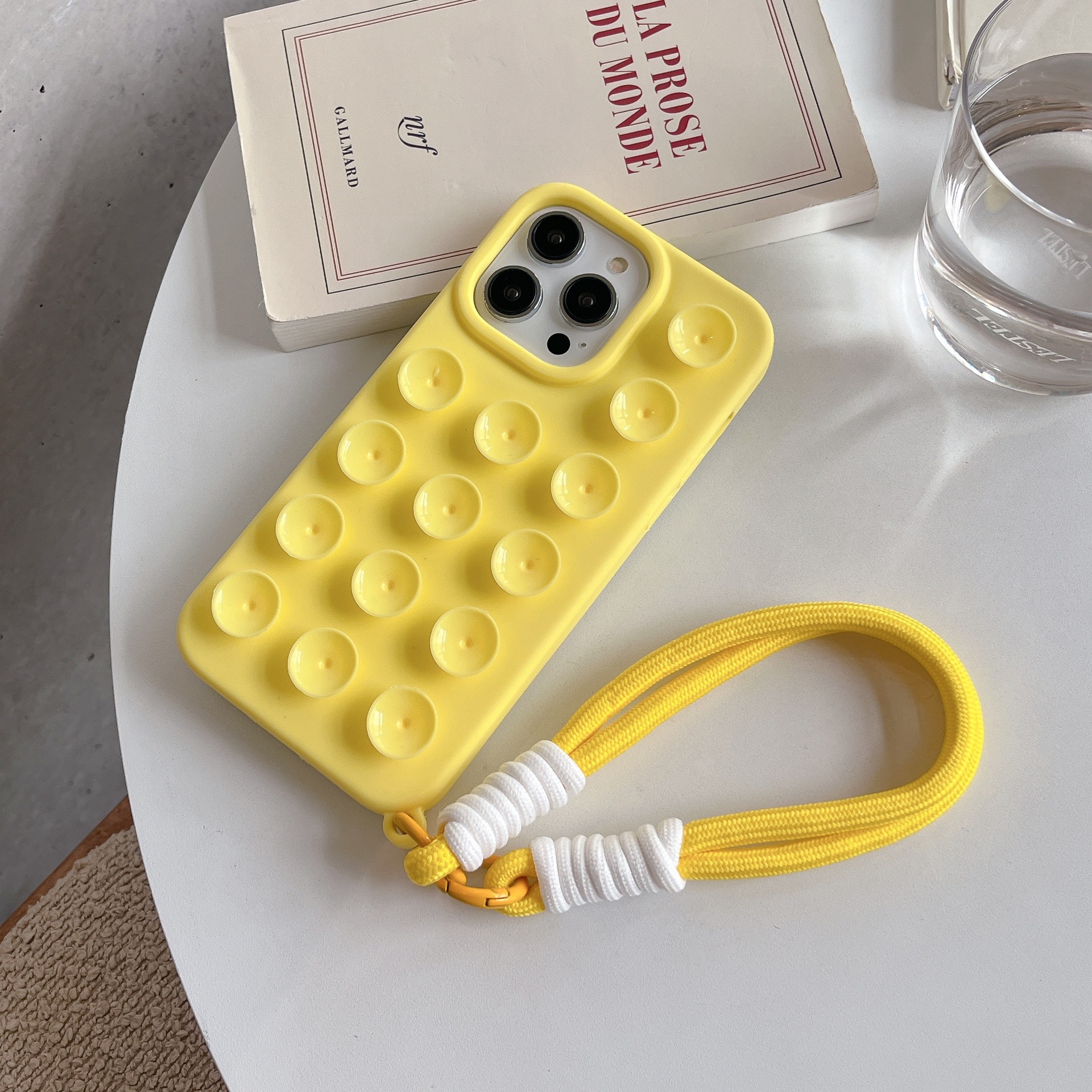 Silica Gel Solid Color Sweet Simple Style Phone Cases Phone Accessories display picture 7