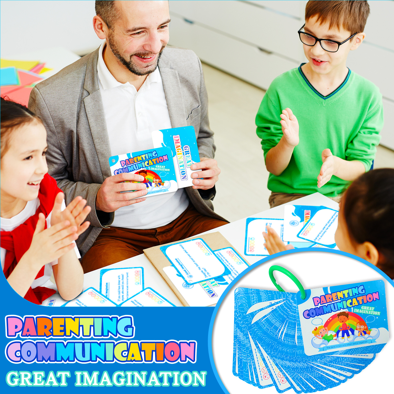 46 carte per attività creative con brevi frasi in inglese: un nuovo prodotto transfrontaliero per l'educazione della prima infanzia._voghion.com