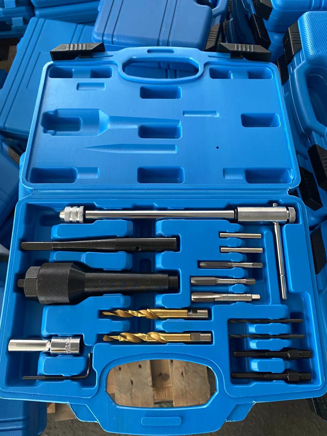 16-piece diesel glow plug repair tool glow plug removal repair tool glow plug repair tool