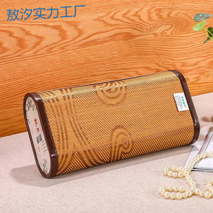 Py Wholesale Bamboo Pillow Hollow Cervical Spine Summer Wavy Cooling Pillow Natural Bamboo Pillow Cool Breathable Support Neck Protector