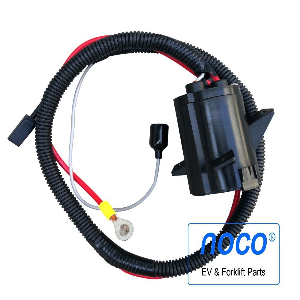 Clubcar 先驱充电插座含线 进口高尔夫球四轮电动车配件103375501