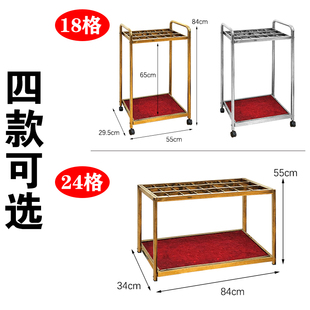 Umbrella Stand Commercial Lock-Free Titanium Umbrella Stand Umbrella Storage Rack Sales Department Hotel Lobby School Entrance Umbrella Stand