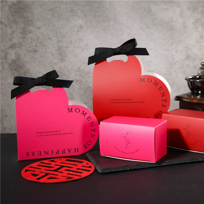 Новая коробка конфет любовь переносная сумка конфеты простой нишевые свадебные коробки конфеты назад подарочная коробка премиум-чувства подарочная коробка