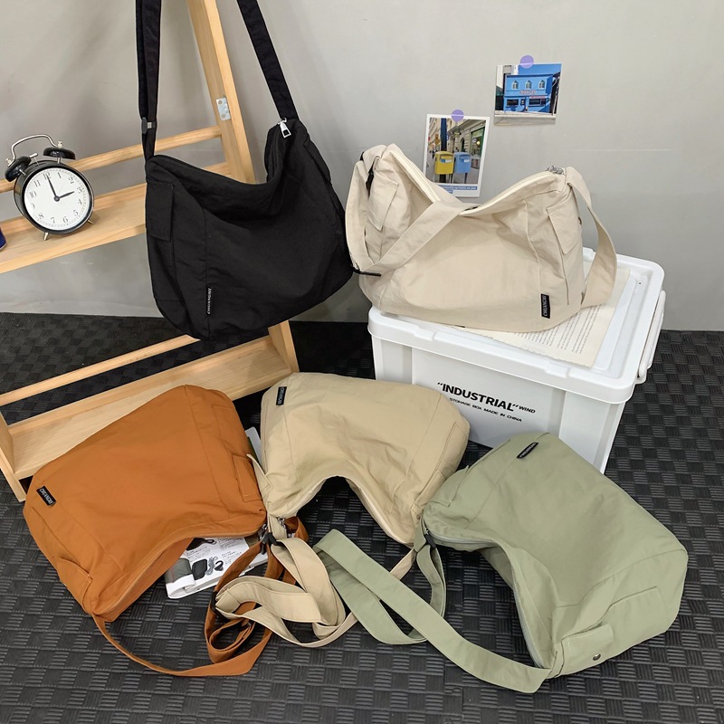 Japanese waterproof nylon shoulder bag
