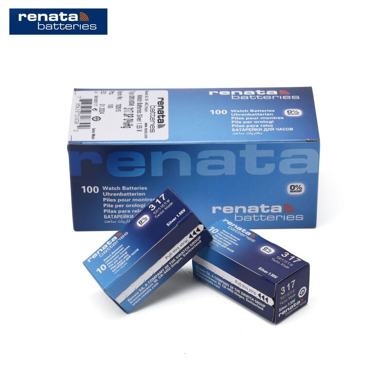 Original Swiss renata317/SR516SW watch battery ETA E01.001/701 movement dedicated