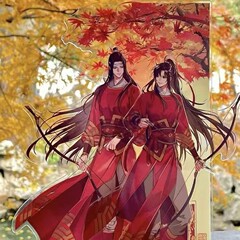 魔道の祖師少年ルオグシリーズスタンドアクリルレンガデスクトップ装飾品魏無羨蘭望吉ファンガレ
