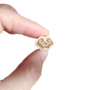 Boxwood Ruyi Xiangyun Back Cloud двусторонние аксессуары для лазерной гравировки DIY аксессуары кулон