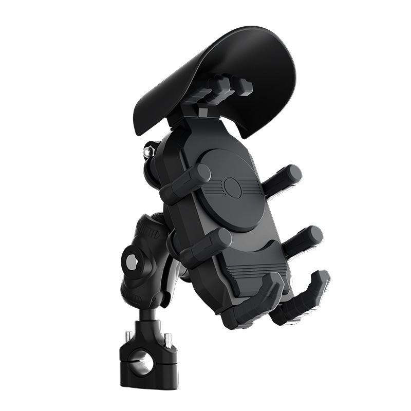 Modantong motocicleta antirrobo absorción de impactos soporte para teléfono móvil para llevar navegación soporte para teléfono móvil soporte para cámara de bicicleta