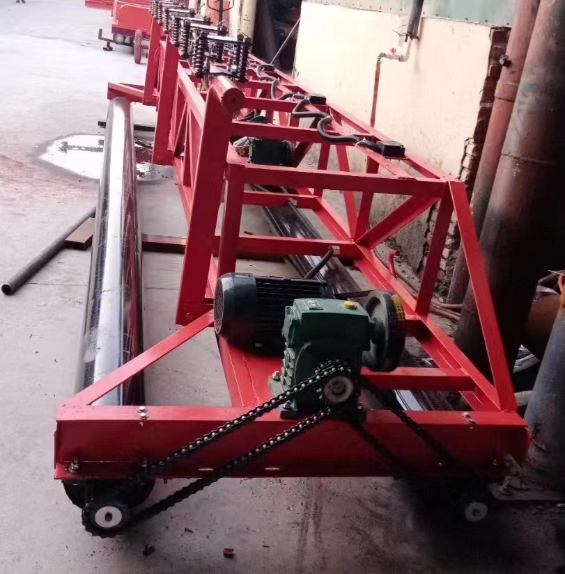 厂家混凝土排振式振捣摊铺机 腾宇 TYZD-5.5带振动棒排阵振捣机价