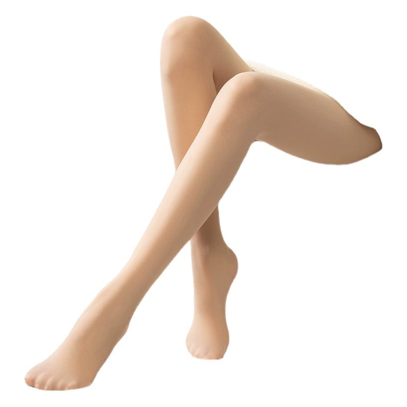 Стальные чулки шелковые колготки с защитой от крючков весна-осень легкие леггинсы артефакт непроницаемые мясные матовые чулки женские тонкие черные