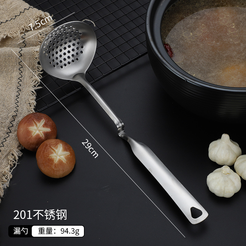 304 cuchara de separación de aceite de acero inoxidable Cuchara de sopa de colador hogar creativo sopa de aceite separación sopa desnatada Internet celebridad filtro de aceite