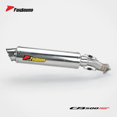 Suitable for HONDA CB500SF modified mid-tail section stainless steel motorcycle exhaust pipe