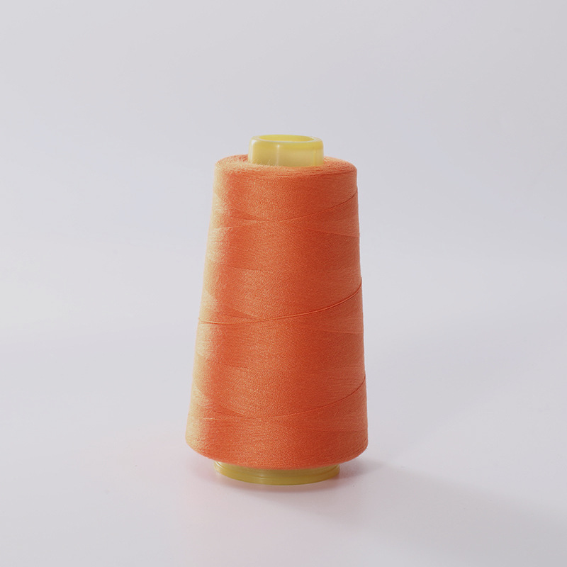 주황색*40S/3 고속 폴리에스테르 재봉사