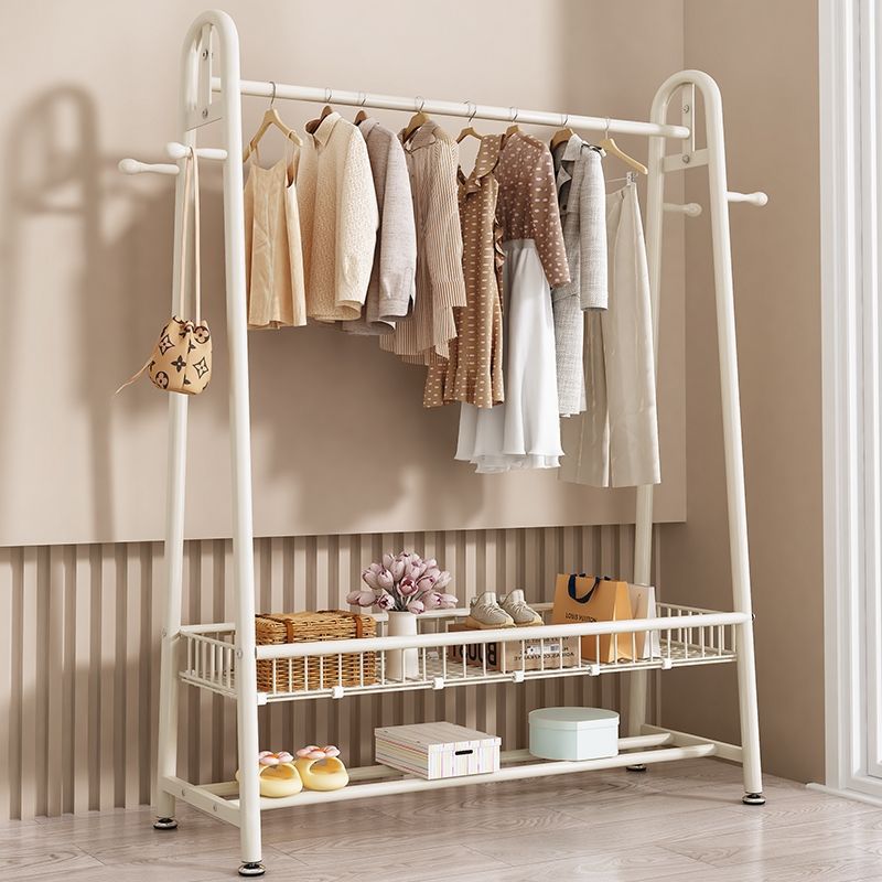 percha de ropa para suelo doméstico dormitorio percha de ropa fresca percha de ropa percha de sombrero móvil simple interior percha de ropa