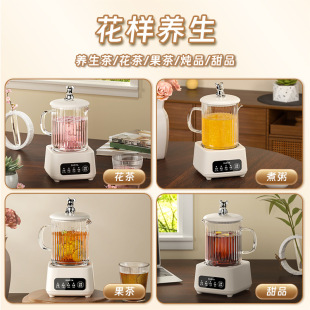 Health Pot Multifunctional Household Insulation Small Office Automatic Tea Boiler Boiling Teapot Explosion-proof Glass