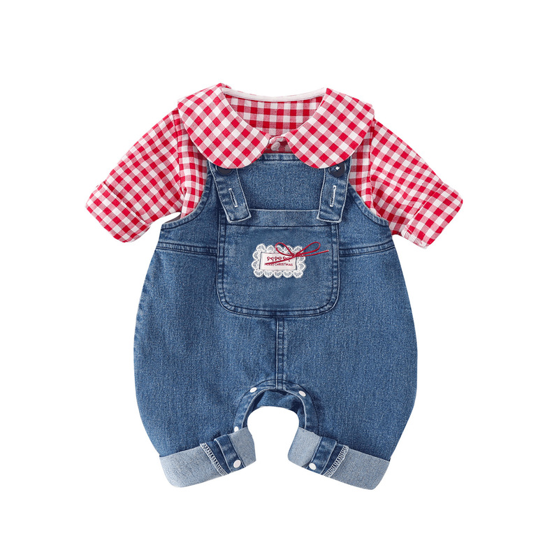 女宝宝衣服秋装牛仔背带裤套装幼童春秋季洋气两件套源头厂家批发|undefined
