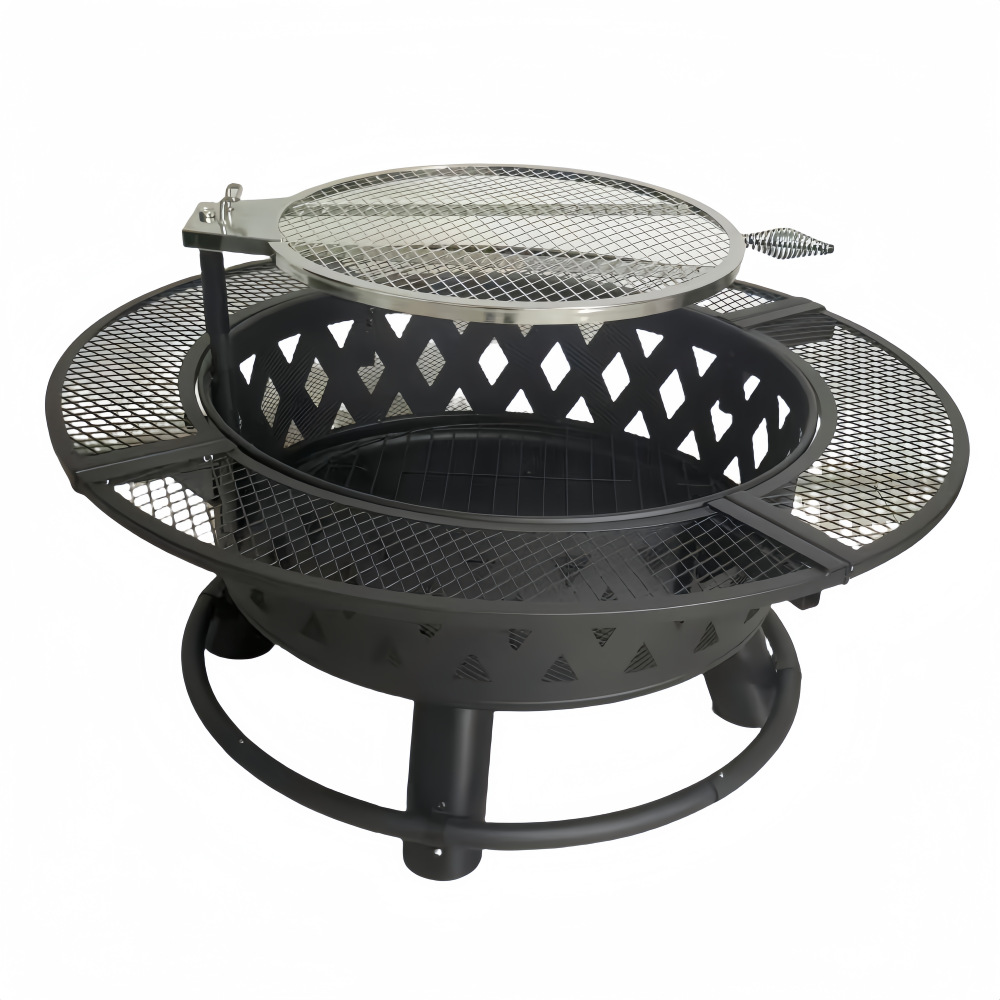 Parrilla al aire libre transfronteriza horno para cocinar té horno conjunto completo horno de patio al aire libre tabla de calefacción parrilla de doble capa