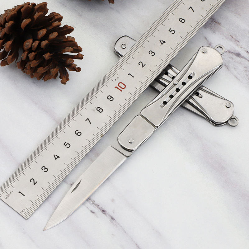 户外随身小刀多功能刀具野外求生折叠刀 防身迷你军刀居家水果刀