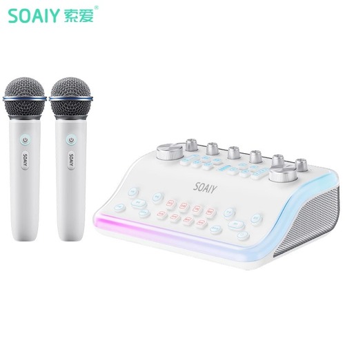 Sony Ericsson SG60 live sound card karaoke audio mobile phone wireless singing home microphone speaker integrated microphone ktv