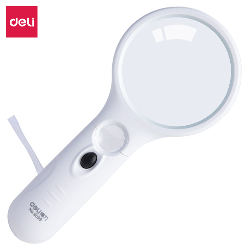 Leaving the original text language as Chinese and the target language as English, the translation should be as follows:

"Deluxe 9099 Magnifying Glass with 11x LED Light, Small Lens for Elderly Reading, 3x Magnifying Lens for Identification, Office and Home Use"
