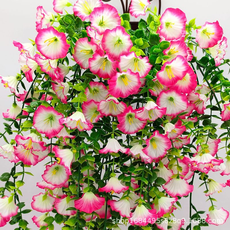 Amazon クロスボーダーシミュレーション 45 メッシュ朝顔ユーカリ ベルベットの花壁掛け屋外ガーデンハンギングバスケットハンギング中庭|undefined
