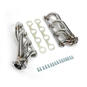 Small Cylinder Block Ford 289 302 351W Stainless Steel Street Modified Short Exhaust Manifold