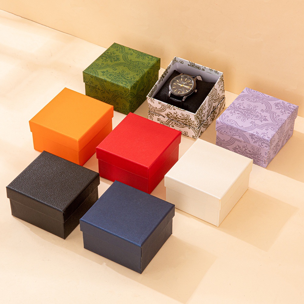 源头工厂批发手表盒手链包装盒天地盖礼盒简约收纳盒礼品礼袋