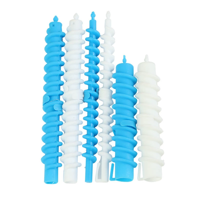 Палка дляperm Rod Screws (Daiou) 14/18/22 мм, полые изогнутые стержни для завивки из пластика, reusable набор