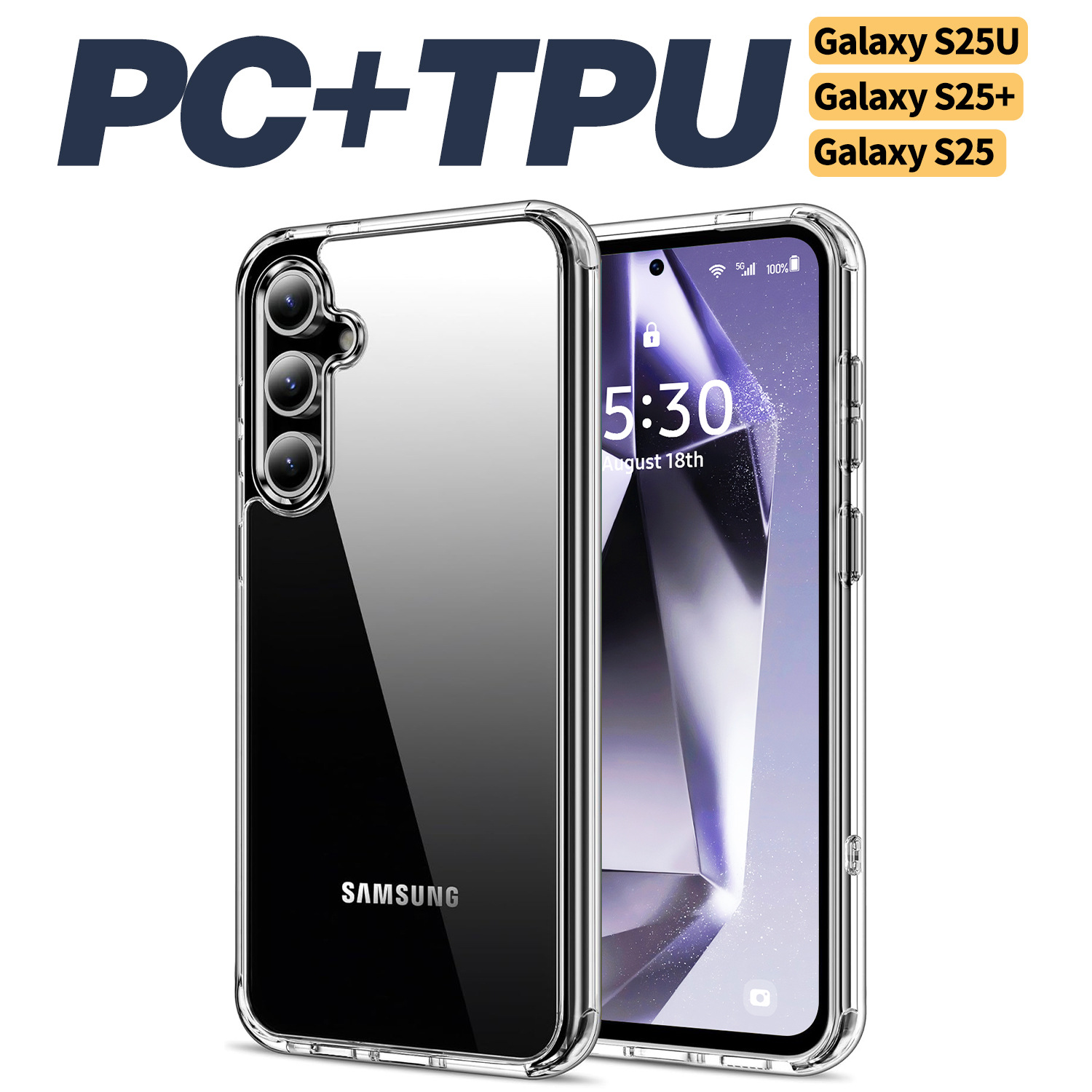 Optimización transfronteriza Adecuado para estuche para teléfono móvil Samsung s25ultra estuche para teléfono móvil estuche duro a prueba de caídas A56 nuevo estuche magnético S24