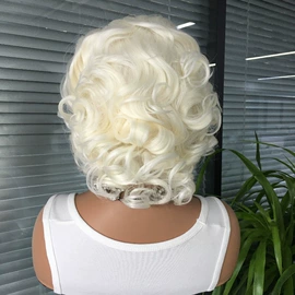 长直发假发;假发长卷发;假发短卷发
