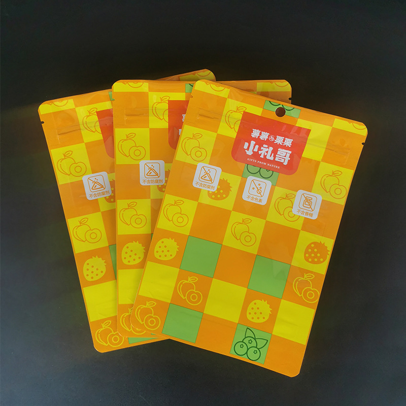 冻干脆片袋通货大枣核桃自封袋果脯蜜饯自立袋真空油炸食品拉链袋