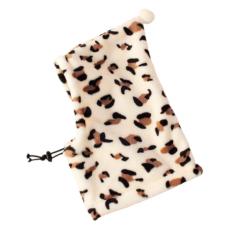 Amazon осенне-зимняя шапка для домашних животных с леопардовым принтом, забавная шапка, однотонная успокаивающая шапка для щенка, шляпа-трансформер для маленьких собак, оптовая продажа