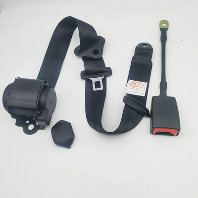 Fully automatic car seatbelt, three-point automatic retractable seatbelt for driver and passenger seats in cargo vehicles (Car seat belt) - r200-coated-k330cm-steel-wire-rope-base