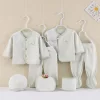Green Cotton 7 -piece set OPP bag