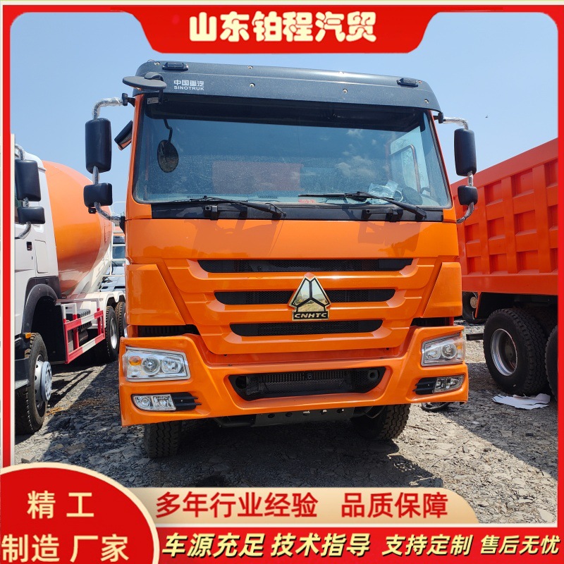 Cross-border Shaanqi rear eight-wheel engineering vehicle is manufacturing a new Shacman 380-horsepower 6*4 dump truck