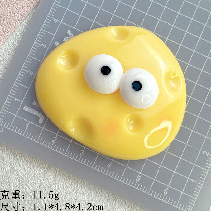 流行食游焙煎クッキー樹脂部品クリームゴムdiyかわいい表情携帯ケース冷蔵庫に靴ボタンを貼る|undefined