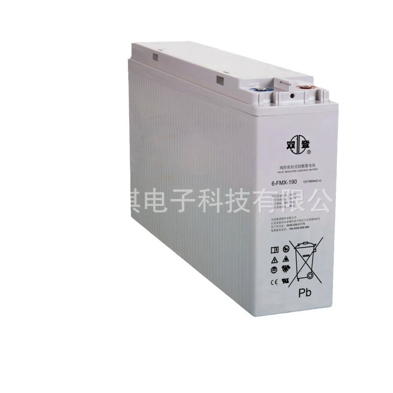 双登 [阀控密封铅酸蓄电池宏基站室外一体化机柜狭长电池6-FMX-190]