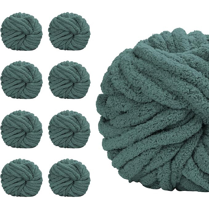 Amazon Cat Tail Ice Cream Bars |   Super Thick Chenille Yarn |   Thick Yarn | Cross-Border Supply Exclusively to Source Factories