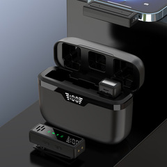 J80 Wireless Lavalier Microphone - New Private Model Dual Use Outdoor Live Interview Video Recording Noise Reduction Mini