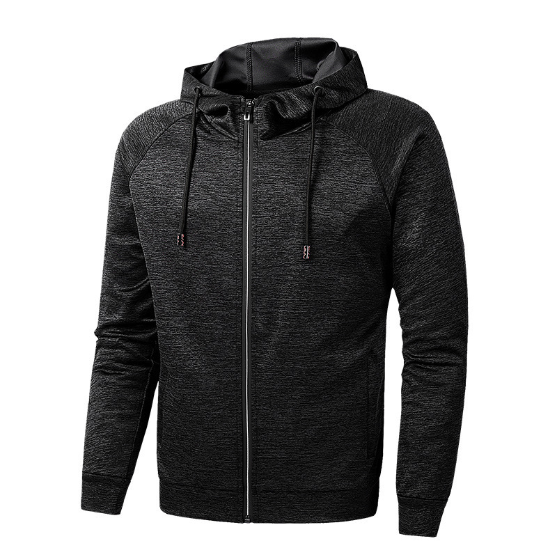 Direct sales from the manufacturer: Men's spring and autumn hooded fitness sweatshirt running sports suit, cross-border group workwear wholesale Direct sales from the manufacturer: Men's spring and autumn hooded fitness sweatshirt running sports suit, cross-border group workwear wholesale