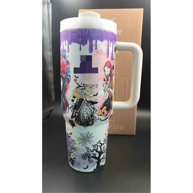 万圣节40oz冰霸杯 大容量高颜值夜光保温杯304不锈钢车载保温杯|undefined
